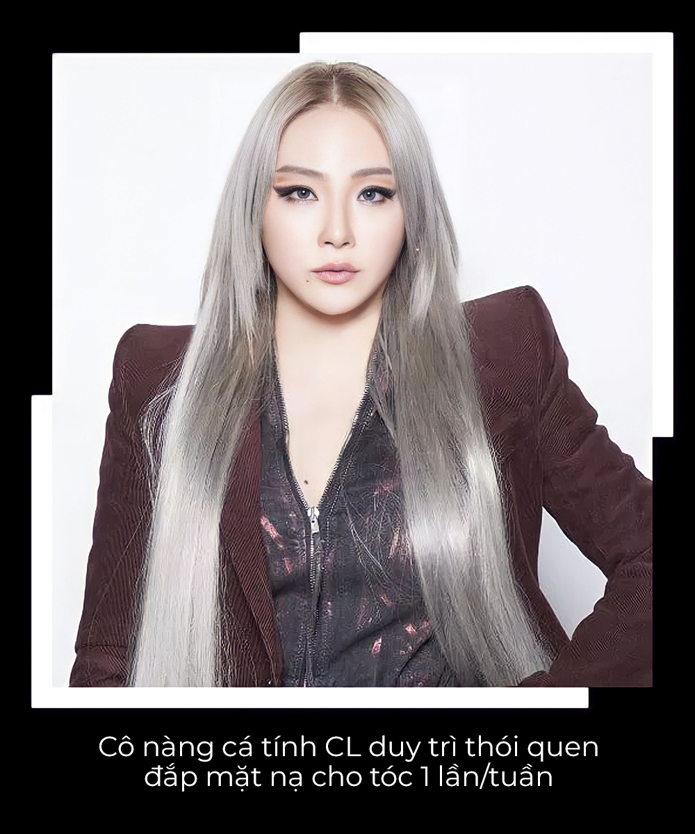 Cô nàng cá tính CL duy trì thói quen đắp mặt nạ cho tóc 1 lần/tuần, chia sẻ mẹo chăm sóc tóc với các sản phẩm cho tóc hiệu quả. Khám phá thêm mẹo dưỡng tóc xinh đẹp từ sao Hàn như SNSD, NCT, Park Shin Hye tại Lixibox Haircare.