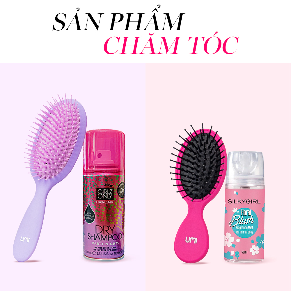 Sản phẩm chăm sóc tóc từ Lixibox bao gồm dầu gội khô Girlz Only và bình xịt hương Floral Blush của Silkygirl. Thời gian GWP 20.10 giúp khách hàng nhận quà trị giá 2 triệu đồng với đơn hàng từ 2 triệu đồng. Khám phá ngay GWP Lixibox và nhận ưu đãi hấp dẫn!