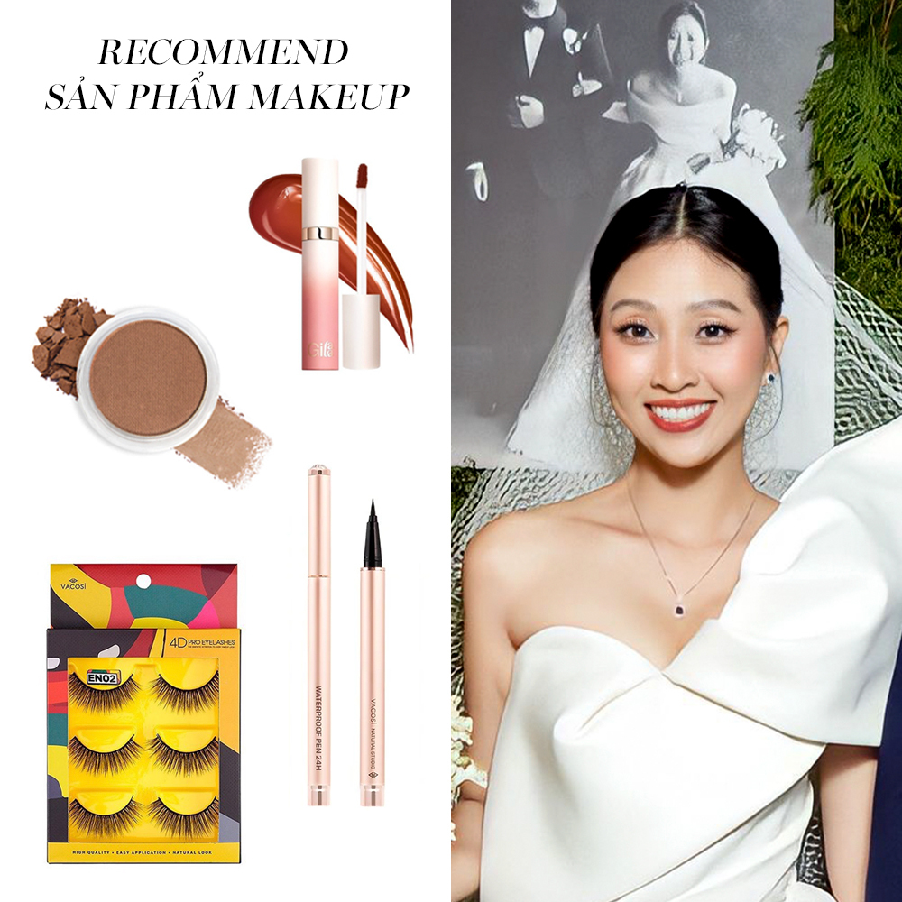 Hai cô dâu xinh đẹp trong trang phục đám cưới nổi bật vào ngày 10.10.2022, thể hiện phong cách makeup ấn tượng. Gợi ý sản phẩm makeup phù hợp với các cô dâu Việt, như mascara, son môi và phấn mắt, giúp tôn lên vẻ đẹp tự nhiên cho ngày trọng đại.