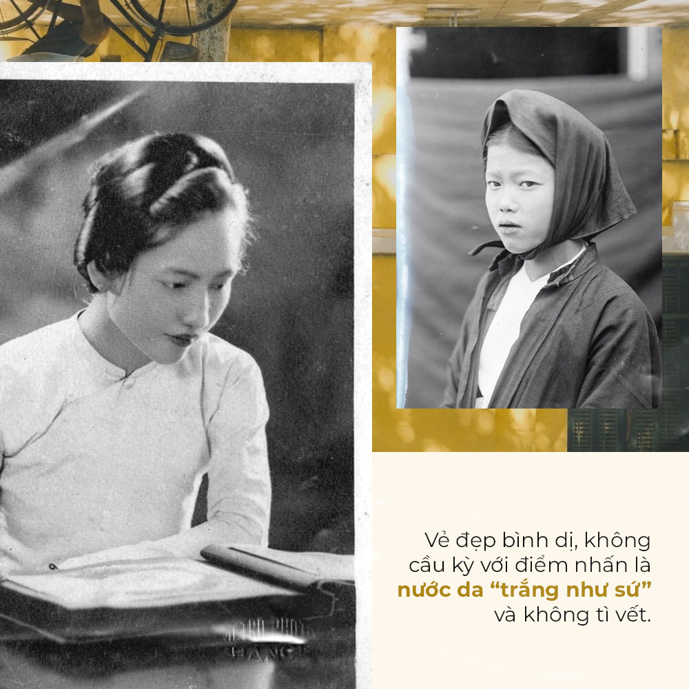 Vẻ đẹp cổ điển của phụ nữ Việt Nam thể hiện qua hình ảnh từ những năm trước, nhấn mạnh nước da "trắng như sứ" và sự duyên dáng. Khám phá xu hướng làm đẹp qua các thời kỳ với các nhân vật nổi bật và những tiêu chuẩn nhan sắc nổi bật từ đầu thế kỷ XX đến nay.