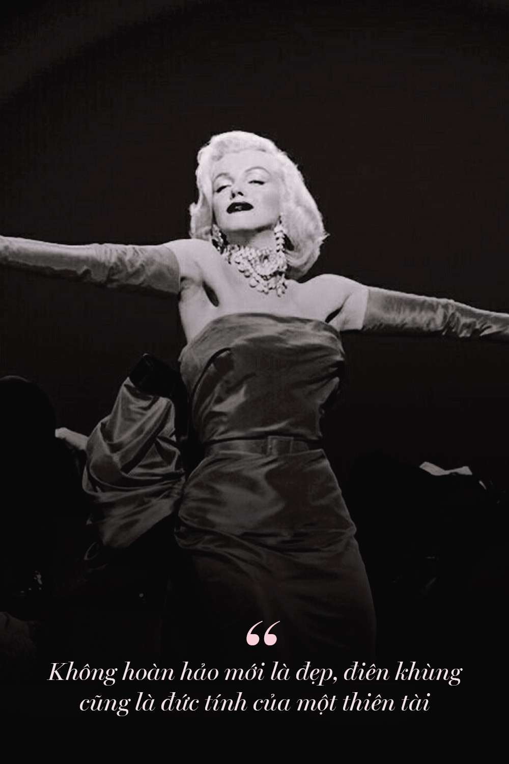 7 câu nói truyền cảm hứng từ các biểu tượng thời trang như Marilyn Monroe, Coco Chanel, và Lady Gaga về cái đẹp. Vẻ đẹp không nhất thiết phải theo tiêu chuẩn nào, hãy trân trọng chính bản thân mình.