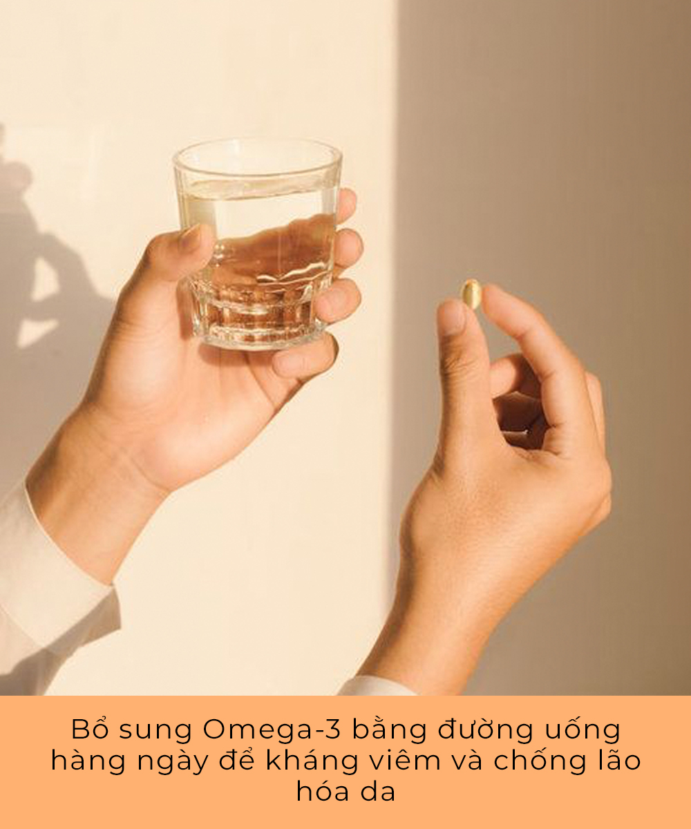 Bổ sung Omega-3 bằng đường uống hàng ngày để kháng viêm và chống lão hóa da. Cùng khám phá 7 sai lầm skincare trong cách chống nắng và giữ gìn làn da khỏe đẹp với kem chống nắng tốt nhất từ Lixibox.