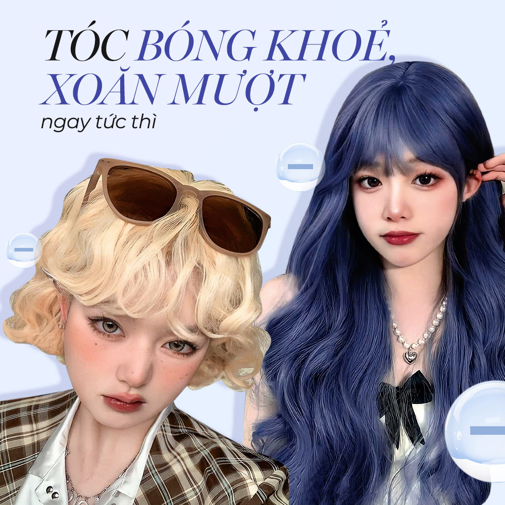 Tóc bồng khỏe, xoăn mượt ngay tức thì với công nghệ Nano Ion. Tìm hiểu mẹo hair care cho tóc tẩy, tóc khô xơ để tạo kiểu óng mượt mà không lo hư tổn. Cùng khám phá máy uốn tóc tự động Halio và sản phẩm chăm sóc tóc từ Lixibox!
