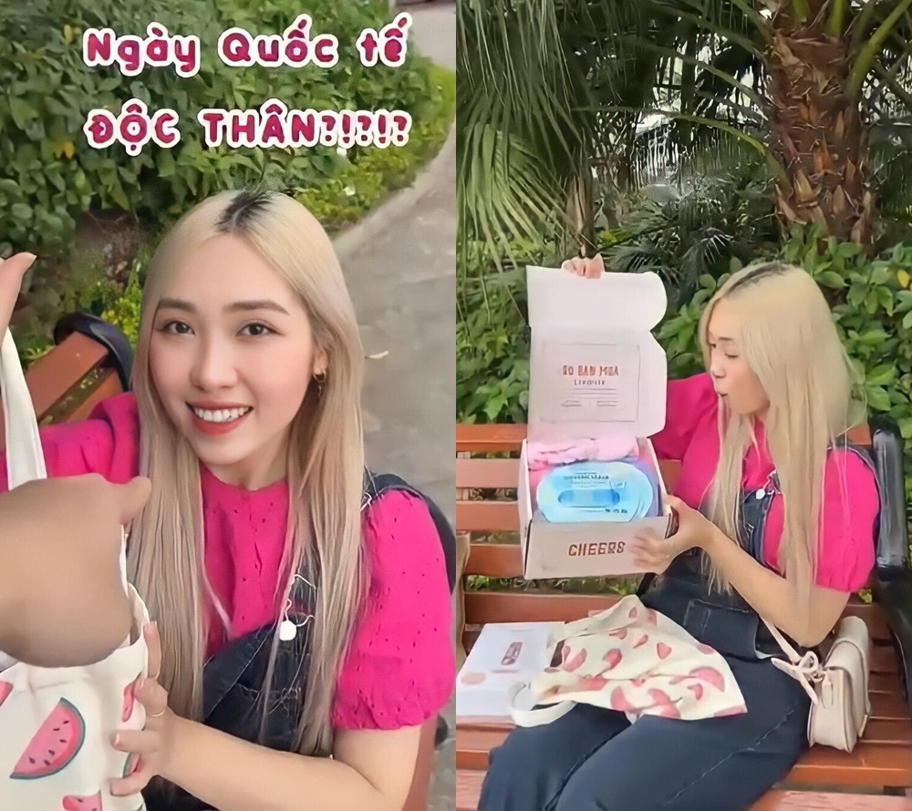 Ngày Quốc tế Độc Thân, TikToker hào hứng mở quà tặng từ Lixibox, nổi bật với chiếc máy triệt lông Halio đang hot với giá khuyến mãi giảm 700K và quà tặng lớn, phù hợp với xu hướng tháng 11.11.