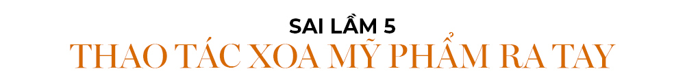 Sai lầm 5 trong các bước chăm sóc da: thao tác xoa mỹ phẩm ra tay. Bài viết cảnh báo những sai lầm khi dưỡng da, như sử dụng kem chống nắng đúng cách và bí quyết dưỡng da hiệu quả từ Lixibox Skincare.