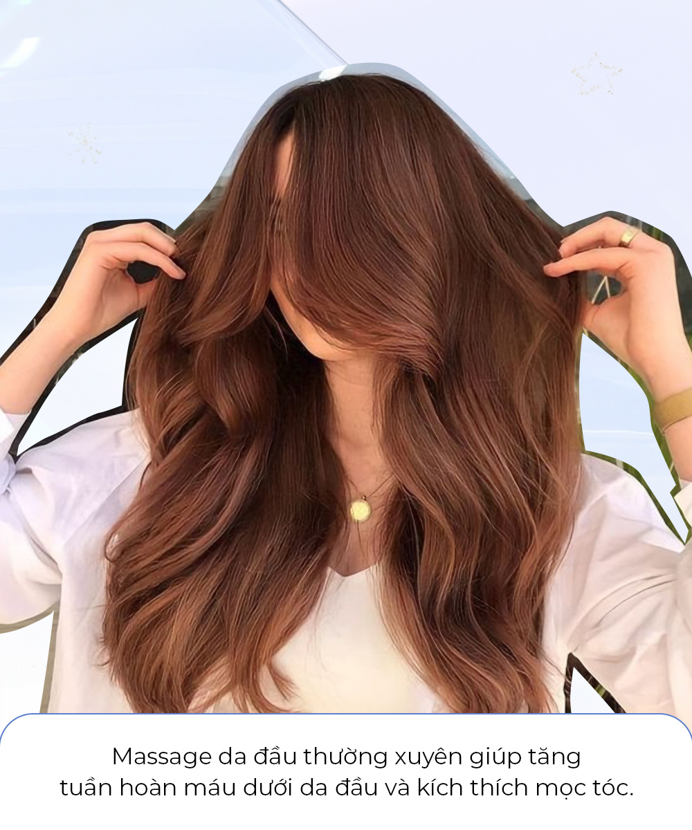 Áp dụng 6 thói quen chăm sóc tóc này sẽ giúp bạn sở hữu mái tóc chắc khỏe và bồng bềnh trong 8 tuần, chuẩn bị chào đón Tết. Đừng quên massage da đầu để tăng cường tuần hoàn máu, kích thích mọc tóc!