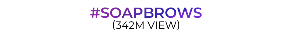 #SOAPBROWS (342M VIEW) – Khám phá xu hướng làm đẹp TikTok đang gây sốt với kỹ thuật nâng lông mày, không cần tốn kém nhưng vẫn đẹp rạng rỡ, dễ thực hiện và hiệu quả tuyệt vời cho mọi cô gái yêu thích trang điểm.