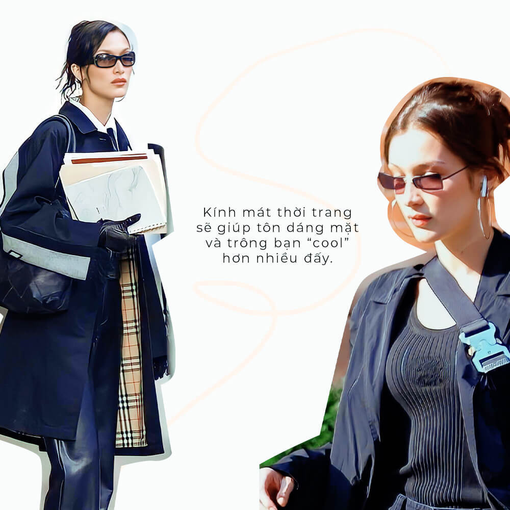 Bí kíp mix&match trang phục từ sao Hollywood: kính mát thời trang giúp tôn dáng và mang lại phong cách "cool" của năm 2022. Học lỏm cách phối đồ đẹp cho nữ từ Lixibox Fashion.