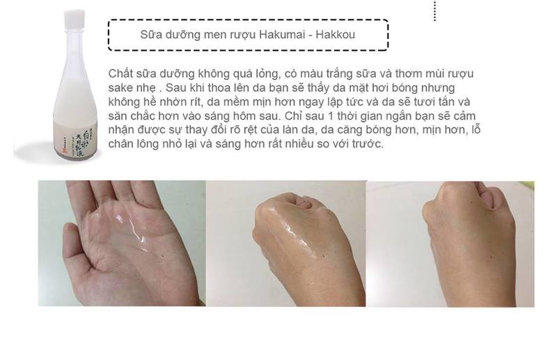 Sữa dưỡng men rượu Hakumai - Hakkou, sản phẩm hot trend trong lĩnh vực skincare, mang lại hiệu quả trẻ hóa làn da như thần chú. Khám phá bản thay thế hoàn hảo của SK-II cho làn da tươi trẻ với giá trị và sự chăm sóc đặc biệt.