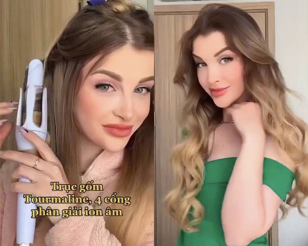 Hướng dẫn kiểu tóc tiệc cuối năm từ Beauty Blogger, featuring máy uốn tóc Halio đa năng giúp tạo kiểu đơn giản và nhanh chóng cho mái tóc đẹp. Khám phá các mẫu tóc hấp dẫn trong mùa lễ hội này với sản phẩm cho tóc đỉnh cao từ thương hiệu Halio.