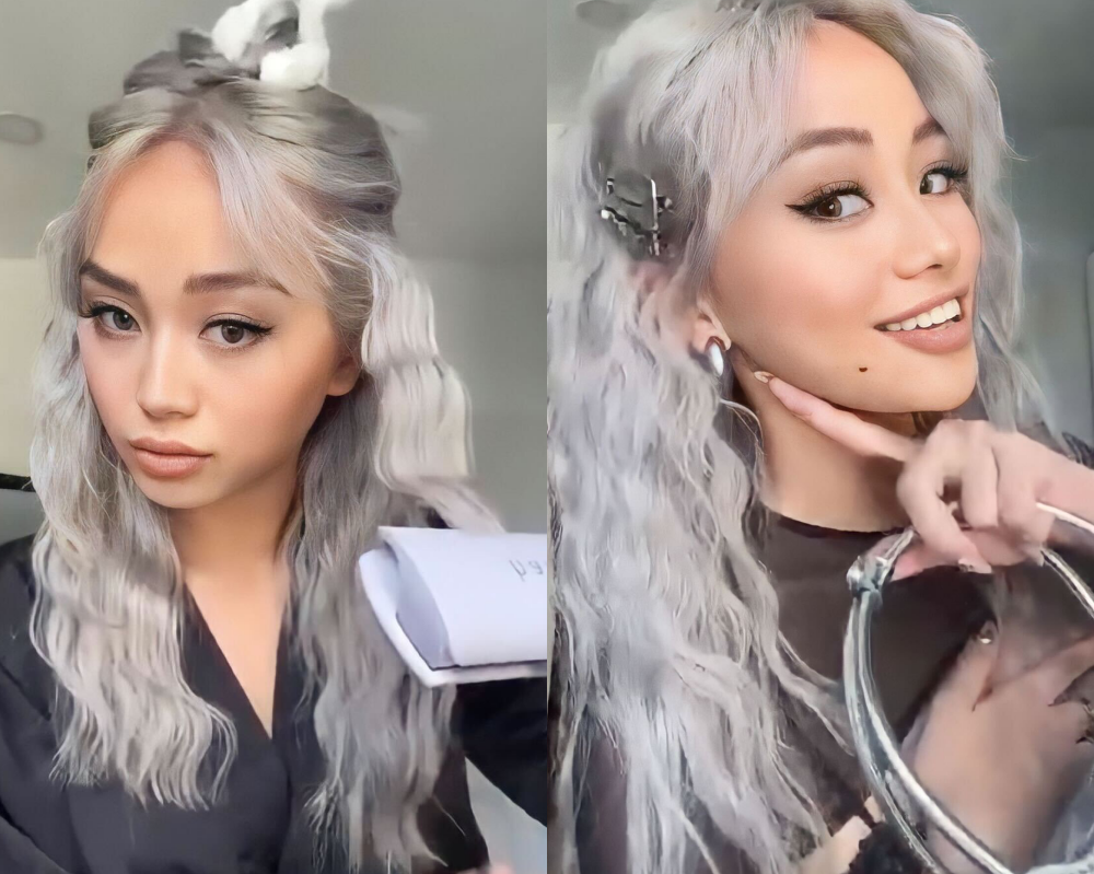 Tóc sóng được tạo kiểu đơn giản với Máy Uốn Tóc Halio, hình ảnh thể hiện một Beauty Blogger rực rỡ trong không khí tiệc cuối năm. Khám phá các kiểu tóc dự tiệc với sản phẩm cho tóc từ thương hiệu Halio.