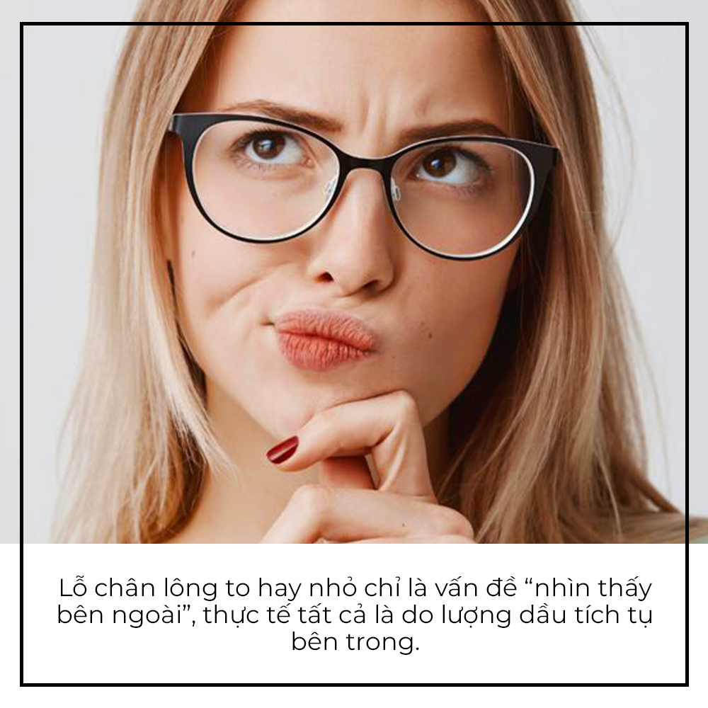 Lỗ chân lông to hay nhỏ chỉ là vấn đề "nhìn thấy bên ngoài", thực tế tất cả là do lượng dầu tích tụ bên trong. Khám phá sự thật về lỗ chân lông và cách khắc phục lỗ chân lông to qua bài viết từ Lixibox!