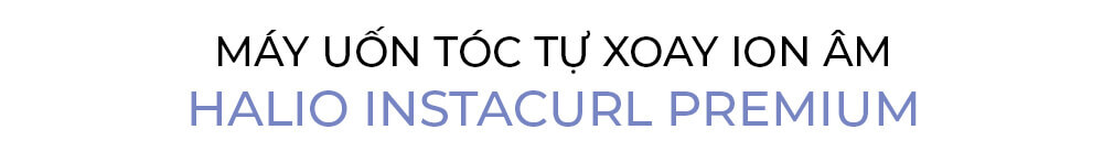 Máy uốn tóc tự xoay ion âm Halio InstaCurl Premium, sản phẩm mới từ thương hiệu Halio, mang lại trải nghiệm tạo kiểu tóc hoàn hảo cho người tiêu dùng. Nhiều tính năng hiện đại cho tóc uốn như sóng nước và lọn chuẩn salon.