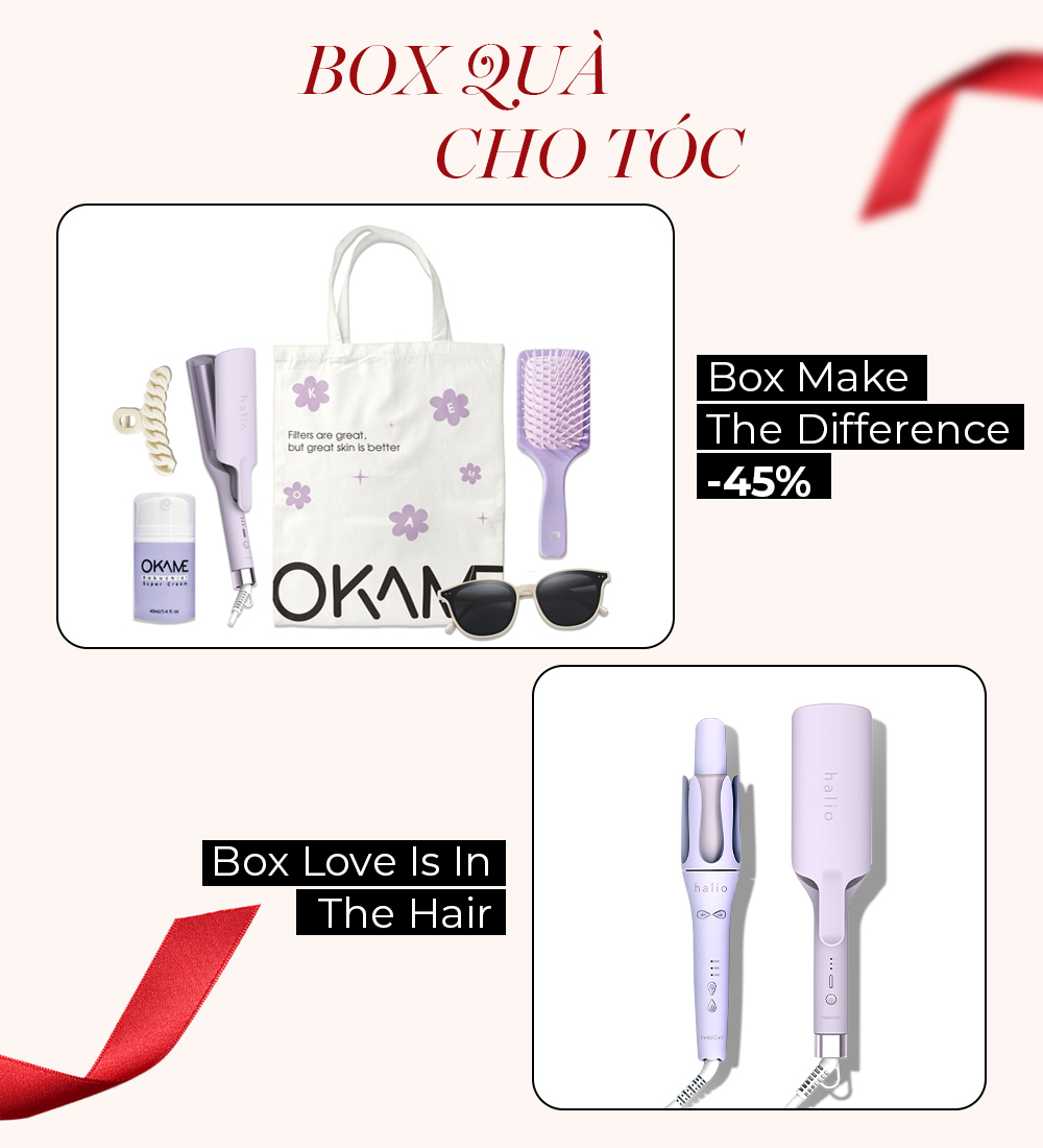 Hộp quà cho tóc từ OKAME với những sản phẩm làm đẹp, quà tặng Tết ý nghĩa và thiết thực cho mùa xuân 2023, đang giảm giá lên đến 45%. Lưu ý khi mua quà Tết và trải nghiệm quà tặng Lixibox.