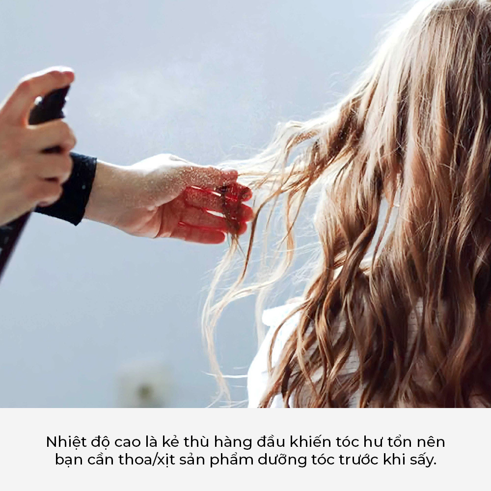 sai lầm khi sấy tóc bạn cần tránh
