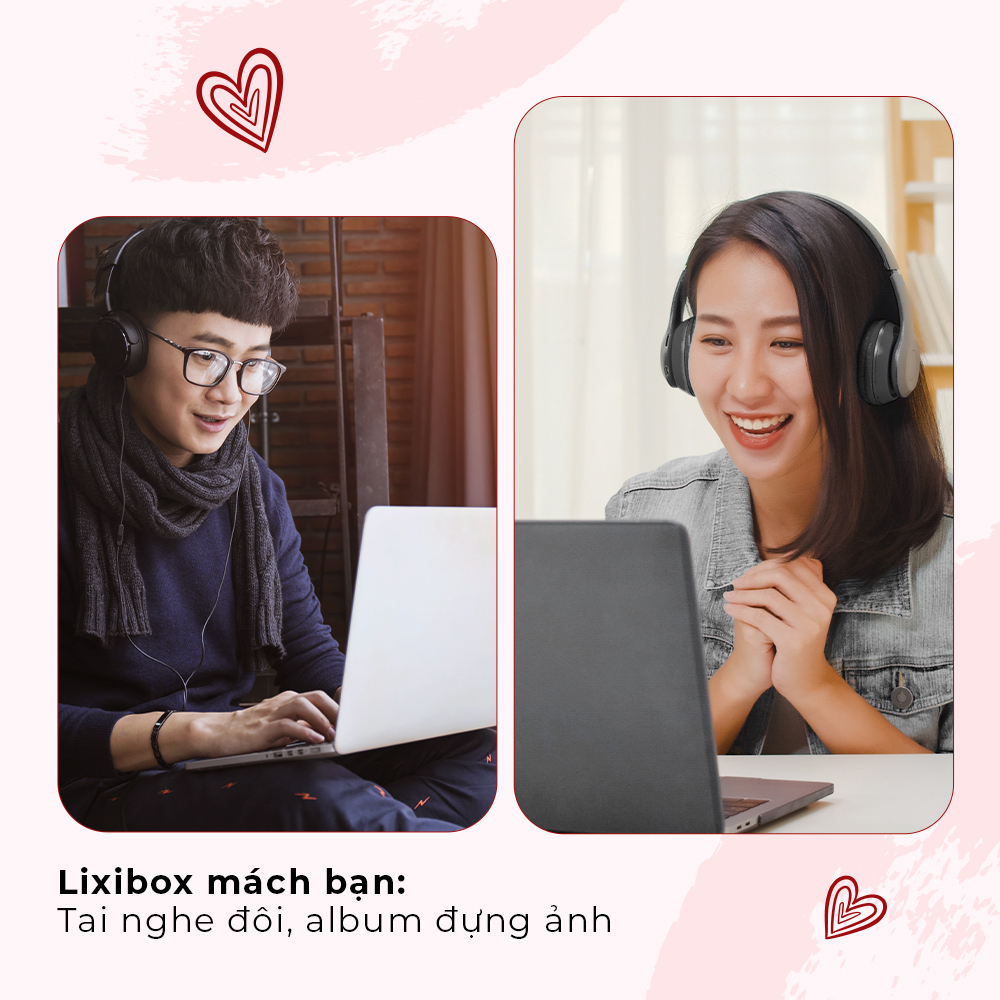 Gợi ý quà tặng ý nghĩa cho cặp đôi trong mùa Valentine như tai nghe đôi và album đựng ảnh, giúp hâm nóng tình cảm dù yêu xa hay yêu gần. Khám phá với Lixibox và thương hiệu Halio để chọn quà tặng phù hợp.