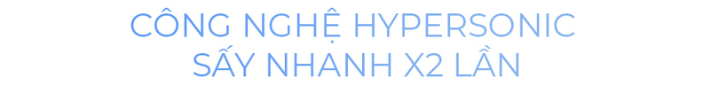 Công nghệ Hypersonic giúp máy sấy tóc Halio Hypersonic sấy nhanh gấp 2 lần, tiết kiệm thời gian và mang lại trải nghiệm sấy tóc chuyên nghiệp. Khám phá ngay lý do nên mua máy sấy tóc Halio Hypersonic tại Lixibox!
