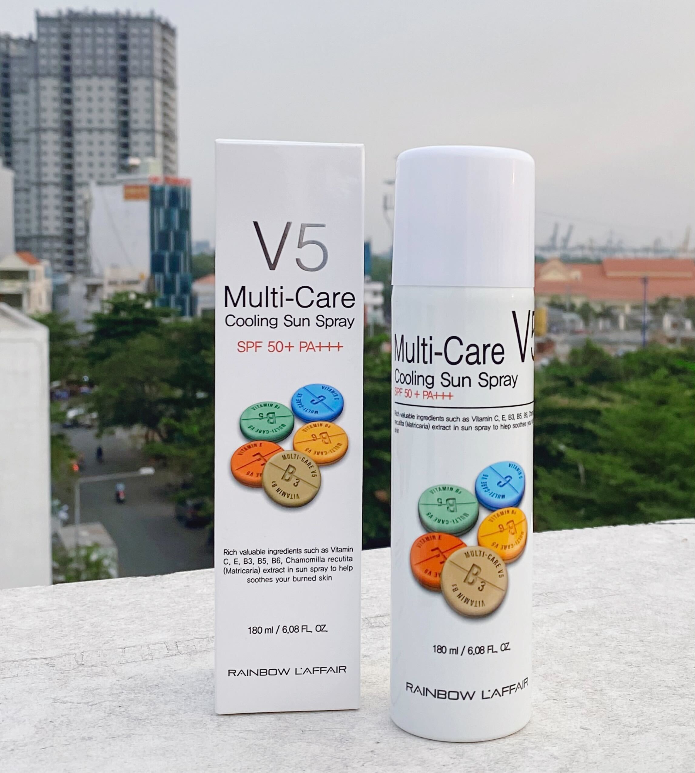 Review xịt chống nắng Rainbow L'Affair bán chạy nhất tại Lixibox