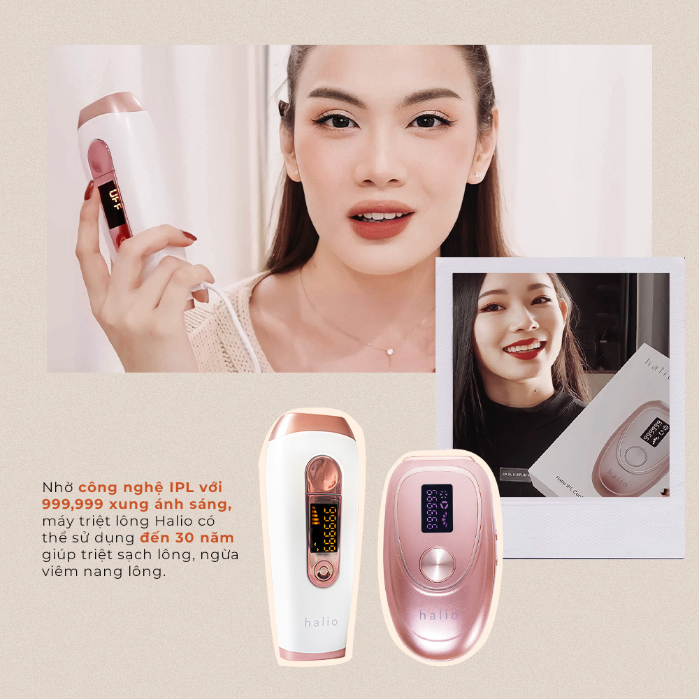 Top 7 thiết bị làm đẹp từ Lixibox được Beauty Blogger khen hết lời, bao gồm máy triệt lông cá nhân Halio IPL và nhiều sản phẩm khác. Khám phá công nghệ làm đẹp hiệu quả giúp chăm sóc da và tăng cường sức khỏe làn da.
