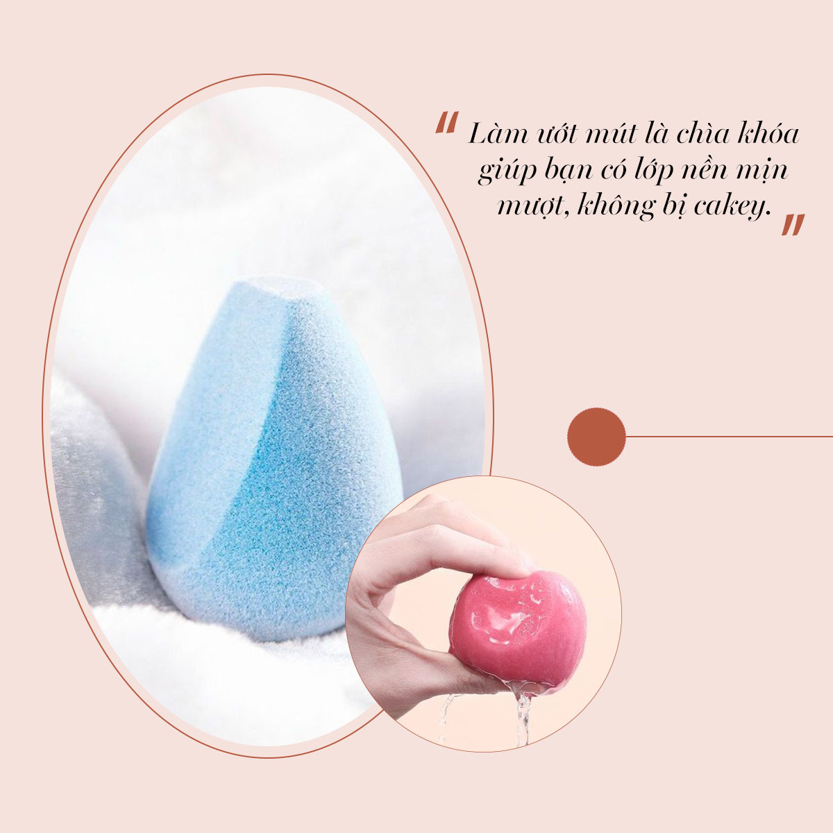 "Làm ướt mút là chìa khóa giúp bạn có lớp nền mịn mượt, không bị cakey." Bài viết từ Lixibox Makeup chỉ ra những lỗi trang điểm cơ bản, khắc phục để bạn xinh đẹp hơn trong dịp 8/3.