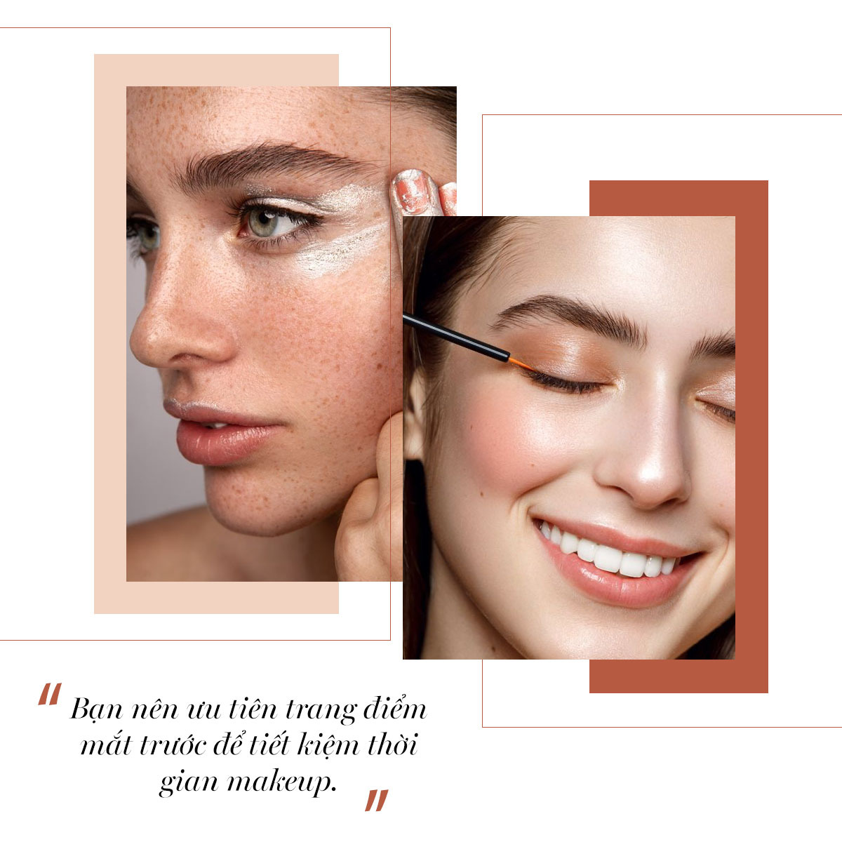 Chia sẻ bí quyết trang điểm từ Lixibox Makeup, nhấn mạnh lỗi trang điểm cơ bản và cách khắc phục để giữ vẻ ngoài trẻ trung hơn. Hướng dẫn ưu tiên trang điểm mắt nhằm tiết kiệm thời gian khi trang điểm.