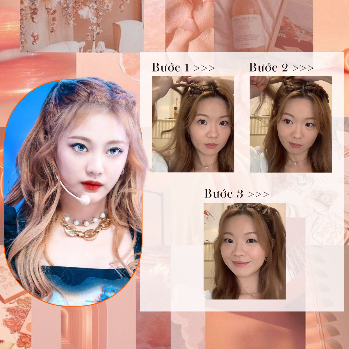 Bài viết "5 kiểu tóc trendy lấy cảm hứng từ idol Kpop" hướng dẫn bạn tạo những kiểu tóc đẹp cho nữ trong chưa đến 10 phút. Cùng khám phá các kiểu tóc từ Hanni (NewJeans), Jennie (BLACKPINK), Nayeon (TWICE), NingNing (aespa) và Jang Won Young (IVE) ngay hôm nay với Lixibox!