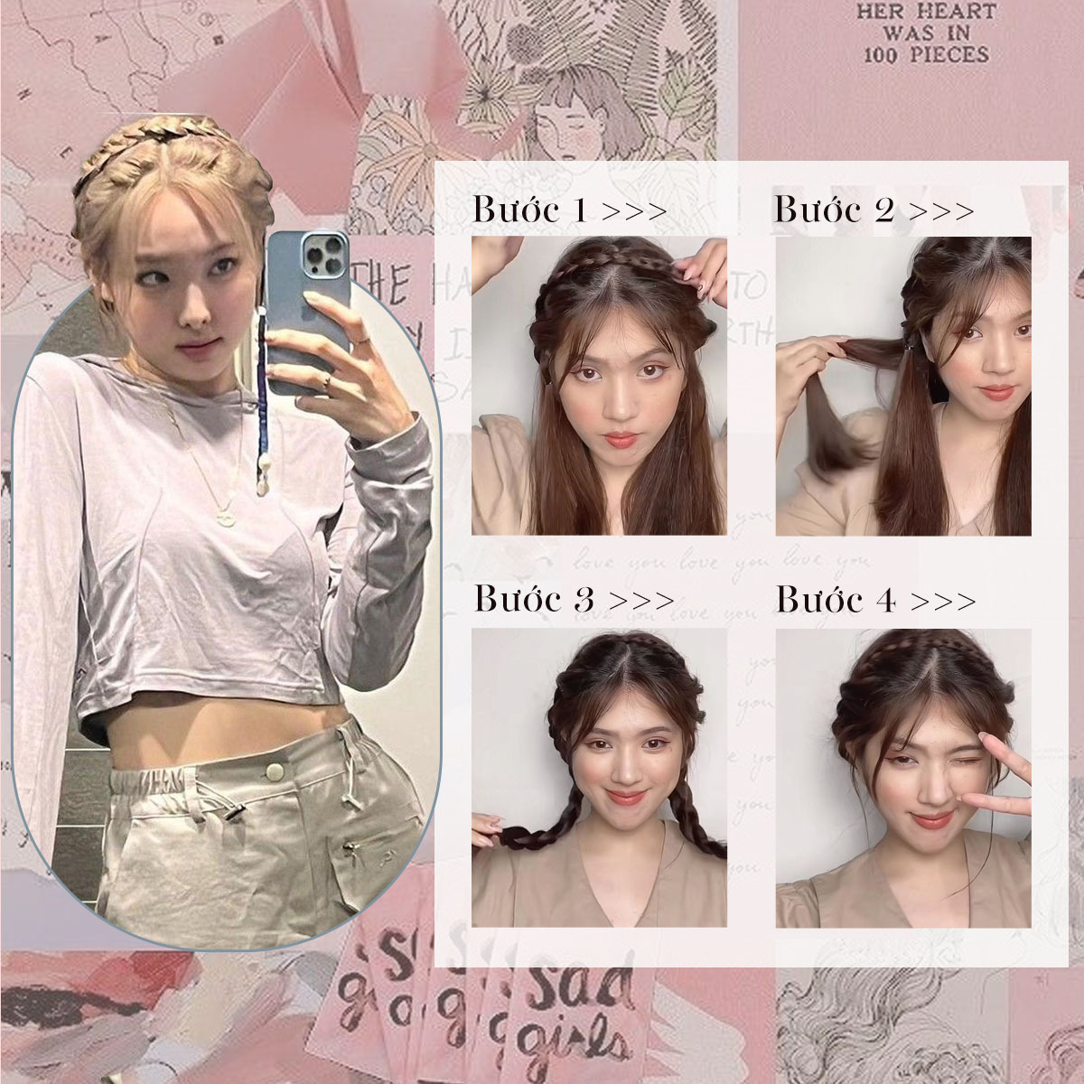 5 kiểu tóc trendy lấy cảm hứng từ idol Kpop như Hanni (NewJeans), Jennie (BLACKPINK), Nayeon (TWICE), NingNing (aespa) và Jang Won Young (IVE) hướng dẫn qua từng bước thực hiện nhanh chóng, xuất sắc cho vẻ ngoài xinh đẹp. Khám phá cùng Lixibox Haircare và Lixibox Magazine!