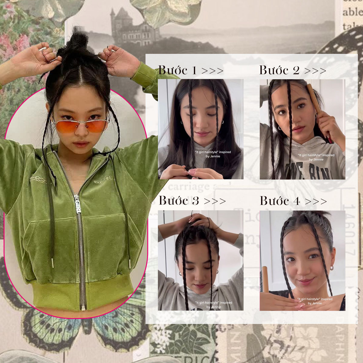 5 kiểu tóc trendy lấy cảm hứng từ idol Kpop, bao gồm hướng dẫn thực hiện kiểu tóc nữ Hàn Quốc trong chưa đầy 10 phút, được truyền cảm hứng bởi Hanni NewJeans, Jennie BLACKPINK, Nayeon TWICE, NingNing aespa và Jang Won Young IVE. Cùng khám phá cùng Lixibox!