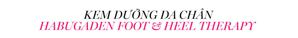 Kem dưỡng da chân Habugaden Foot & Heel Therapy, sản phẩm bodycare giúp dưỡng trắng và làm mềm da. Cùng khám phá thêm mỹ phẩm giá rẻ tại Lixibox để có làn da trắng mịn được yêu thích!