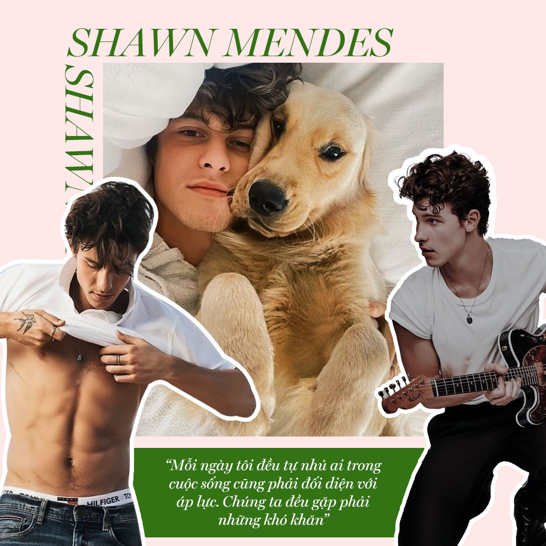 Shawn Mendes chia sẻ về những khó khăn trong cuộc sống và cách đối mặt với áp lực để tìm thấy hạnh phúc mỗi ngày. Cùng với những sao Hollywood khác, họ đã tiết lộ bí quyết vượt qua thử thách để sống vui vẻ hơn.