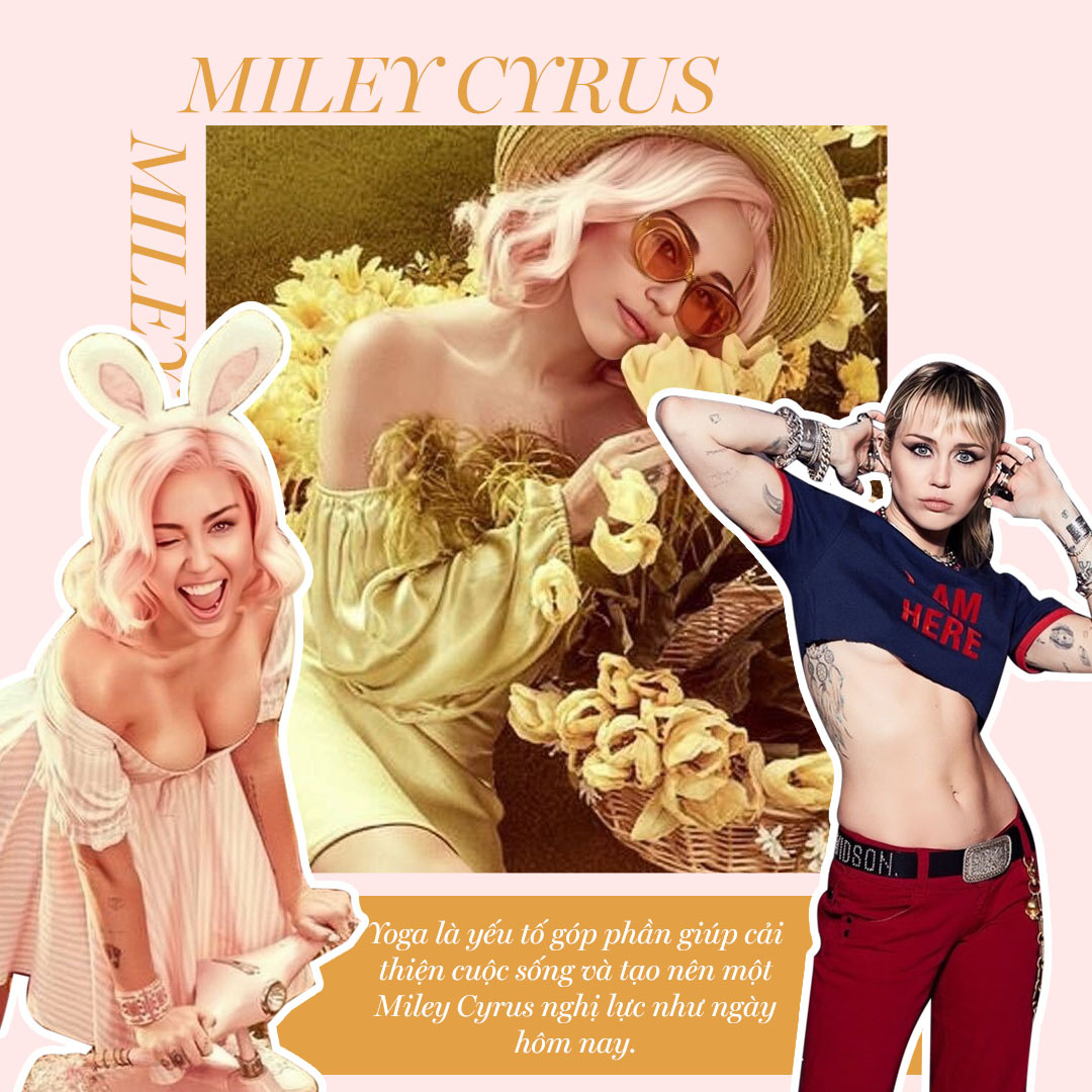 Miley Cyrus chia sẻ cách vượt qua áp lực bằng yoga, giúp cải thiện cuộc sống và tìm kiếm hạnh phúc mỗi ngày. Cùng khám phá cách mà các sao Hollywood như Selena Gomez, Demi Lovato tìm thấy niềm vui trong cuộc sống giữa những khó khăn.