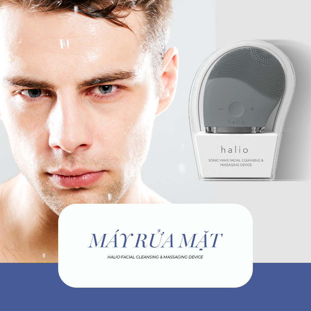 Top 6 thiết bị làm đẹp cho nam giới từ Halio, giúp chăm sóc da mặt dễ dàng và hiệu quả. Sản phẩm như máy rửa mặt, bàn chải điện rất cần thiết cho skincare cho nam, phù hợp để tự mua hoặc làm quà tặng cho phái nữ. Khám phá ngay cùng Lixibox!