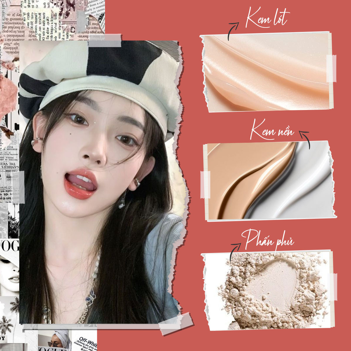 Hướng dẫn makeup Douyin từ A đến Z, kiểu trang điểm douyin với lớp nền trong trẻo, đôi mắt cuốn hút và môi căng mọng. Bao gồm các bước makeup douyin như kem lót, kem nền và phấn phủ. Khám phá phong cách trang điểm douyin tại Lixibox.