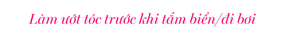 Làm ướt tóc trước khi tắm biển/đi bơi để bảo vệ mái tóc khỏi tác hại của nắng hè. Bài viết của Lixibox chia sẻ mẹo chăm sóc tóc mùa hè hiệu quả giúp bạn chăm sóc tóc và da đầu.