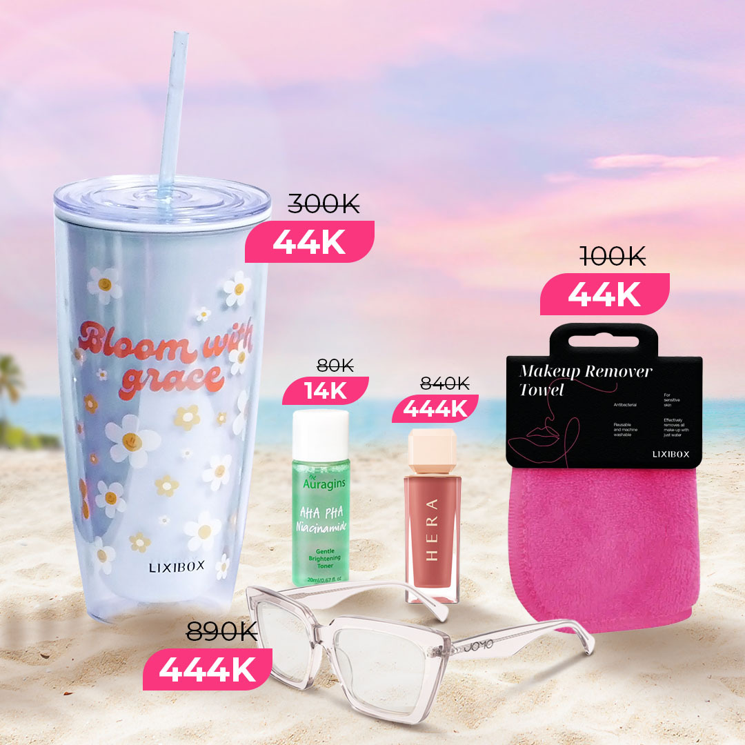 Ưu đãi cực sốc trong chương trình Lixibox sale lớn chào hè duy nhất 4.4 với đồng giá chỉ từ 14K, Lixicoin gấp 3 và quà tặng GWP lên tới 2 triệu đồng. Săn sale ngay để không bỏ lỡ!