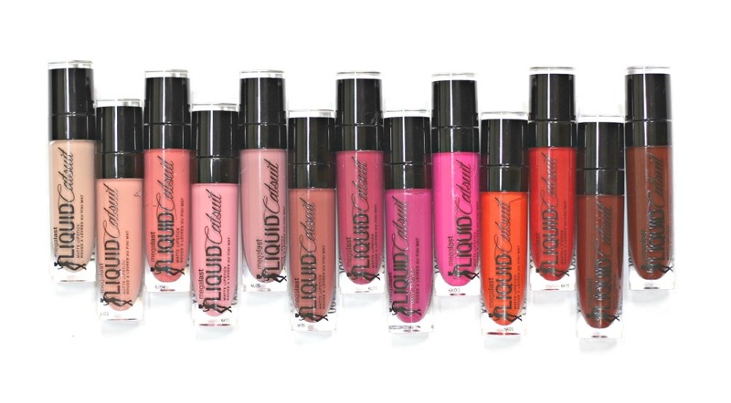 Bộ sưu tập son kem lì MegaLast Liquid Catsuit Matte của WET N WILD với nhiều màu sắc đa dạng, tạo nên hot trend trong thế giới làm đẹp. Sản phẩm nổi bật nhờ chất lượng cao, giá cả phải chăng, và trải nghiệm mềm mại như bơ trên môi.