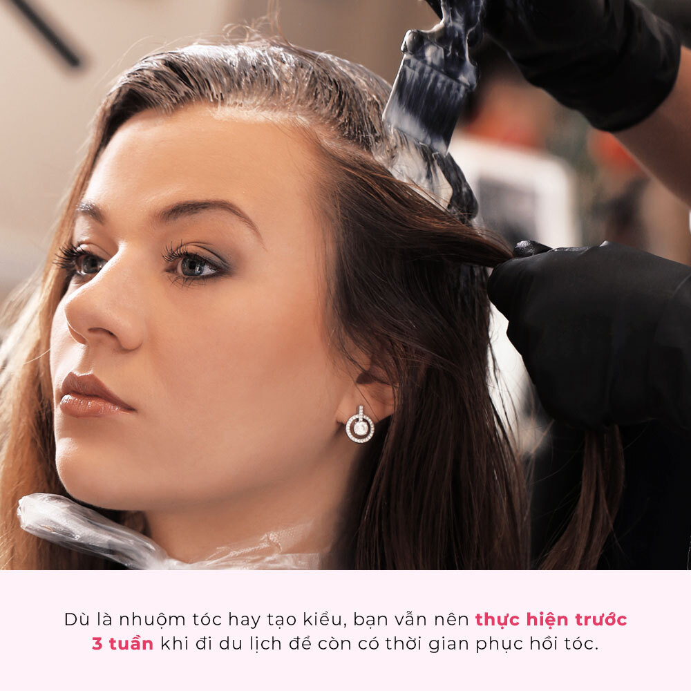 Bài viết hướng dẫn làm đẹp mùa du lịch: Chuẩn bị trước chuyến đi với lịch làm đẹp từ Lixibox Skincare, mang đến lợi ích cho nhan sắc và tạo hình ảnh ấn tượng. Nên thực hiện các bước chăm sóc tóc 3 tuần trước khi du lịch.
