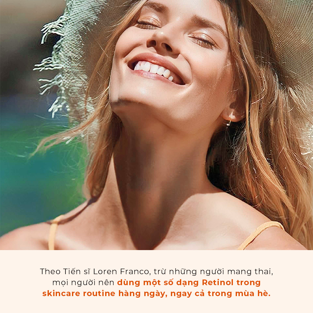 Mìu tả bài viết trên Lixibox về việc có nên dùng Retinol vào mùa hè hay không, nhấn mạnh lợi ích và cách sử dụng Retinol an toàn giúp tránh đen sạm và kích ứng da.