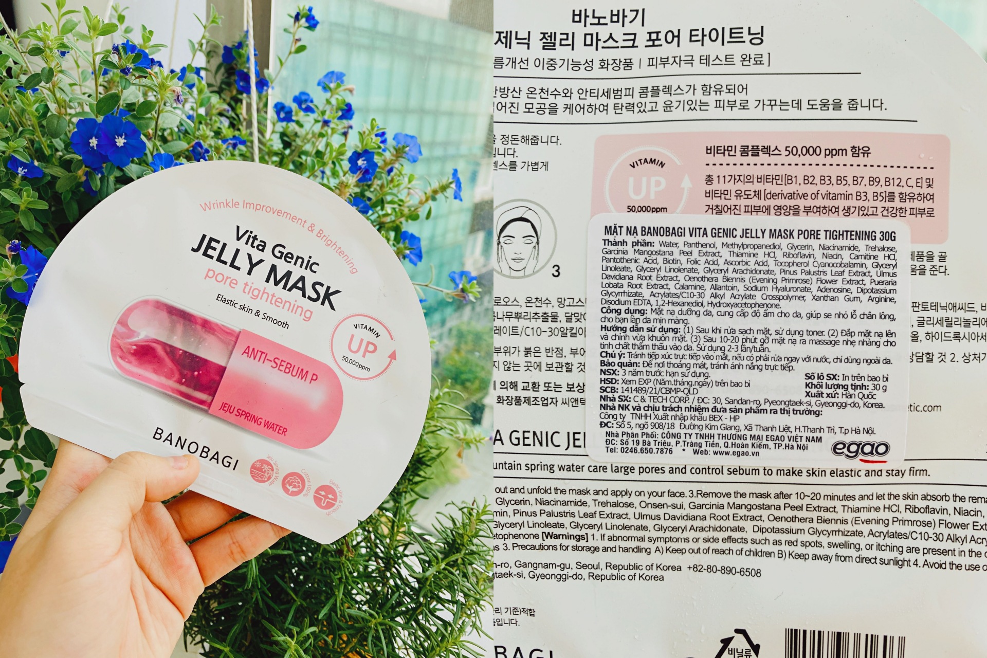 Mặt nạ Vita Genic Jelly Mask của Banobagi giúp cải thiện nếp nhăn và làm sáng da, mang lại làn da mịn màng tức thì. Đây là sản phẩm đang được yêu thích trong cộng đồng Lixibox Review.