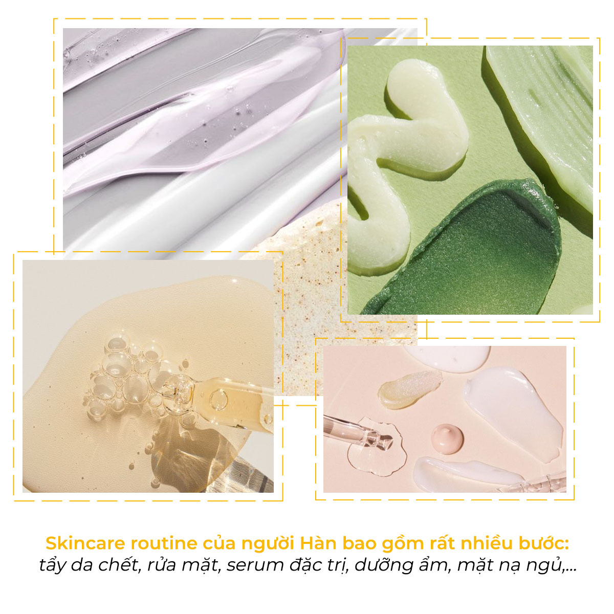 7 bí quyết làm đẹp giúp các cô gái Hàn có làn da "siêu thực". Tìm hiểu sự tích cực từ skincare routine của người Hàn như tẩy da chết, serum đặc trị, dưỡng ẩm, và mặt nạ ngủ với Lixibox Skincare.