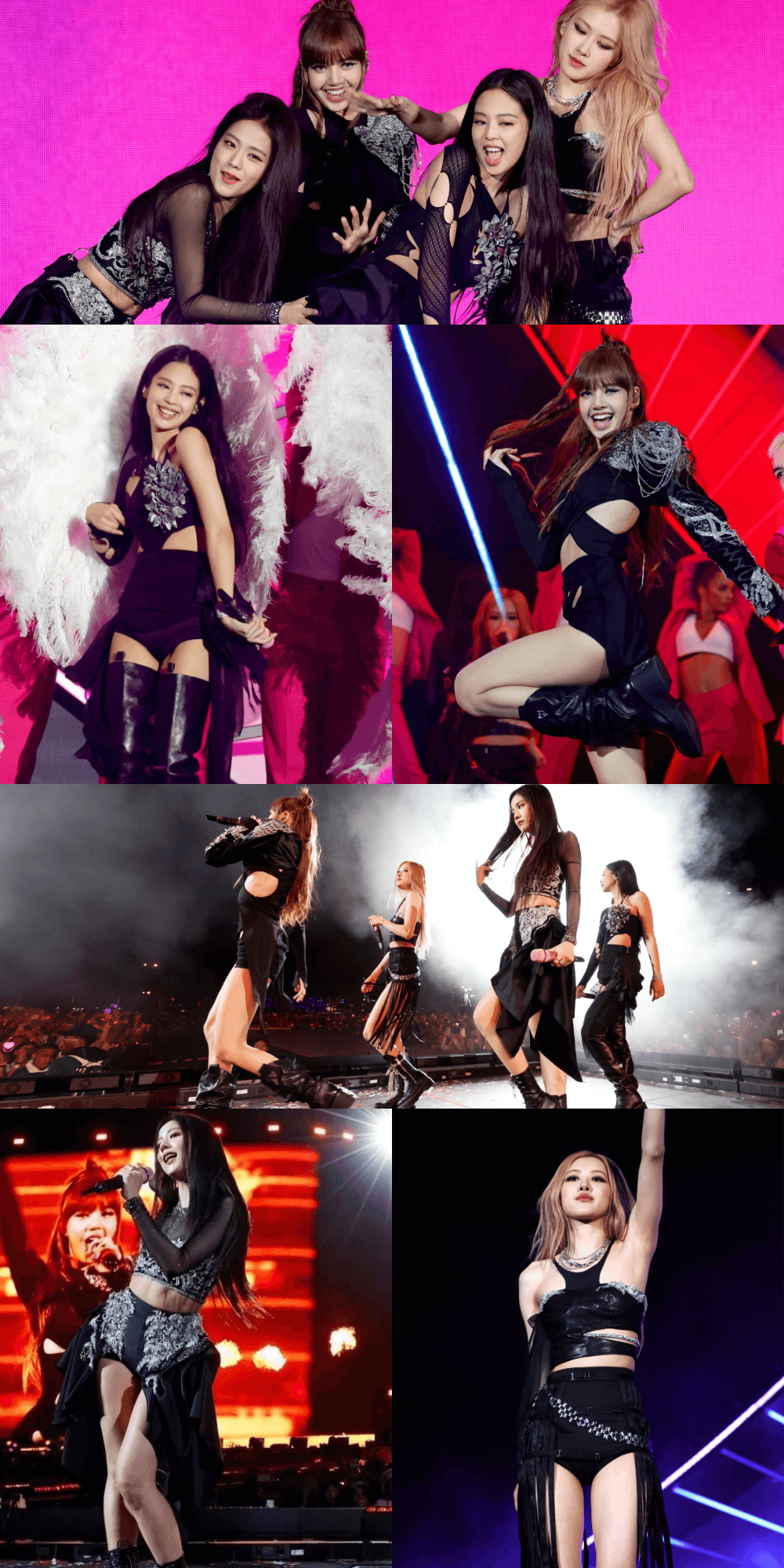 Thời trang BLACKPINK tại Coachella 2023 với những bộ trang phục ấn tượng, gây sự chú ý và so sánh với Coachella 2019, thể hiện sự sáng tạo của nhà thiết kế Việt Michael Ngô, cùng phong cách độc đáo của các thành viên Jisoo, Lisa.