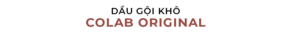 Dầu gội khô COLAB Original - giải pháp nhanh chóng cho tóc sạch sẽ và thơm tho, lý tưởng cho việc chăm sóc tóc mà không cần gội đầu thường xuyên. Sản phẩm là một trong 6 món mỹ phẩm hair care chất lượng dưới 100K tại Lixibox.
