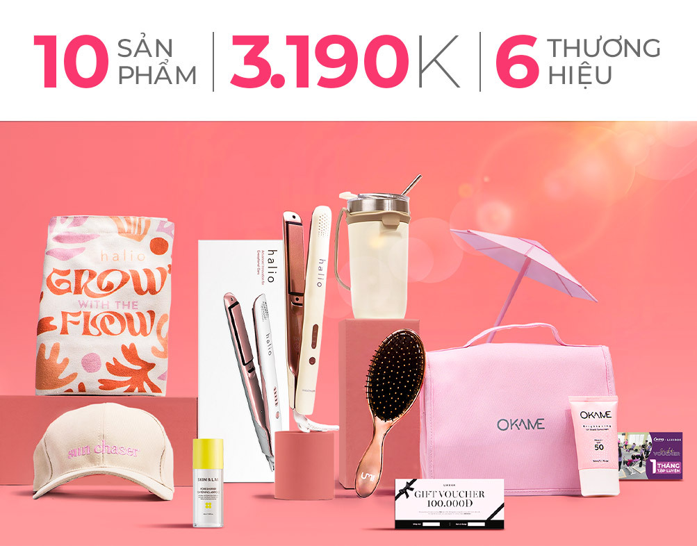 Cơ hội săn quà GWP 3 triệu từ Lixibox với 10 sản phẩm và 6 thương hiệu, cùng lý do không nên bỏ lỡ deal hấp dẫn này. Khám phá GWP Lixibox và lý do nên săn GWP ngay hôm nay!