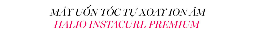 Máy Uốn Tóc Tự Xoay Ion Âm Halio InstaCurl Premium - sản phẩm danh giá trong bộ sưu tập máy làm tóc Halio, được phái đẹp yêu thích và đánh giá cao từ Beauty Blogger đến TikToker.