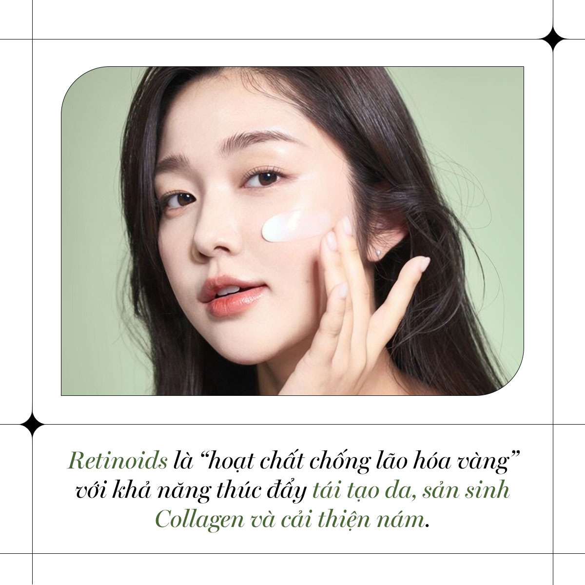 "Retinoids là "hoạt chất chống lão hóa vàng" với khả năng thúc đẩy tái tạo da, sản sinh Collagen và cải thiện nám."
Khám phá 8 thành phần mỹ phẩm chống lão hóa giúp bạn duy trì làn da trẻ trung và săn chắc trước tuổi 30, bao gồm hyaluronic acid, bakuchiol, Vitamin C, Retinoids và nhiều hơn nữa.