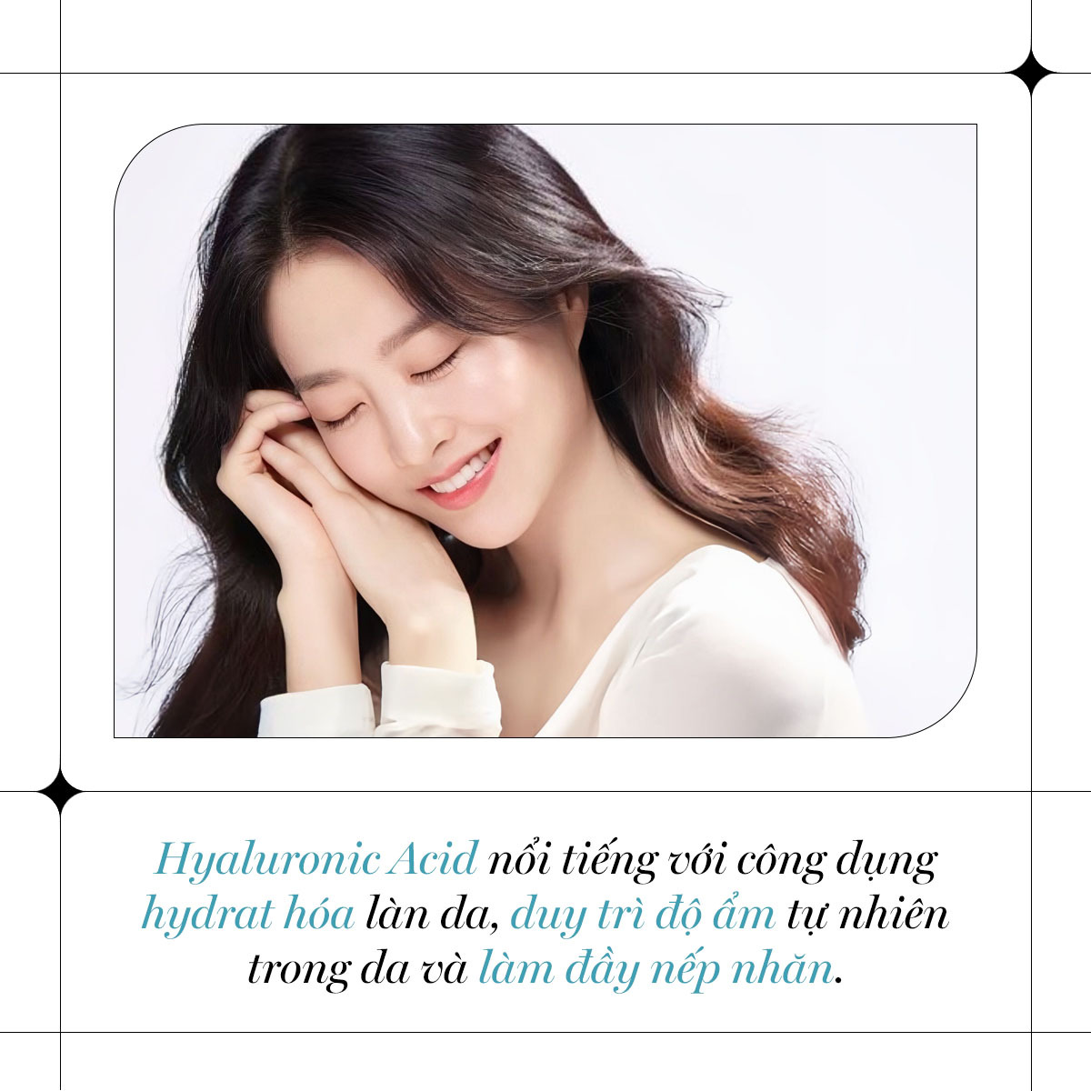 Hyaluronic Acid nổi tiếng với công dụng hydrat hóa làn da, duy trì độ ẩm tự nhiên trong da và làm đầy nếp nhăn. Khám phá 8 thành phần mỹ phẩm chống lão hóa trước tuổi 30 trong Lixibox Magazine.