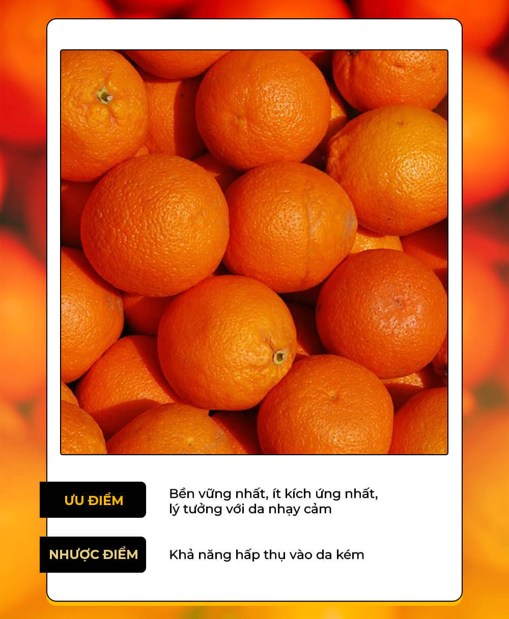 Bài viết Liên quan đến Vitamin C, các loại dẫn xuất vitamin C hiệu quả nhất cho làn da sáng khỏe. Thảo luận ưu điểm và nhược điểm của các dẫn xuất như L-Ascorbic Acid, Sodium Ascorbyl Phosphate, Magnesium Ascorbyl Phosphate giúp lựa chọn vitamin c serum tốt nhất, xuất hiện trên Lixibox Magazine.