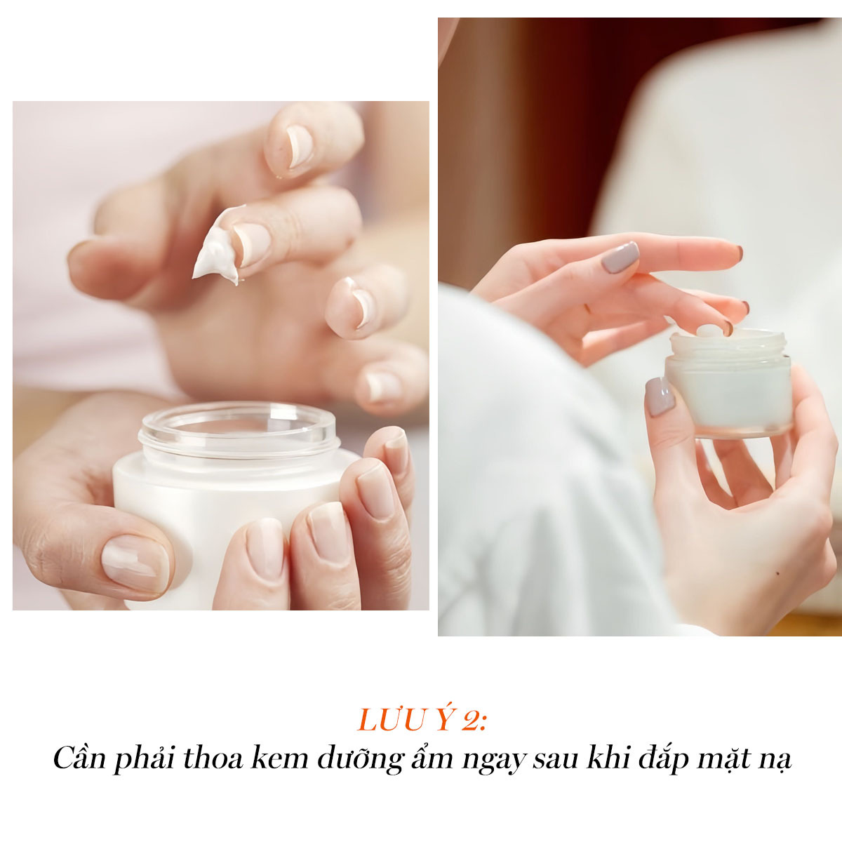 Hướng dẫn chăm sóc da sau khi đắp mặt nạ với lưu ý cần thoa kem dưỡng ẩm ngay. Khám phá bí quyết làm đẹp và chắc chắn không bỏ lỡ các bước chăm sóc da cần thiết để có làn da khỏe đẹp hơn từ Lixibox Skincare.