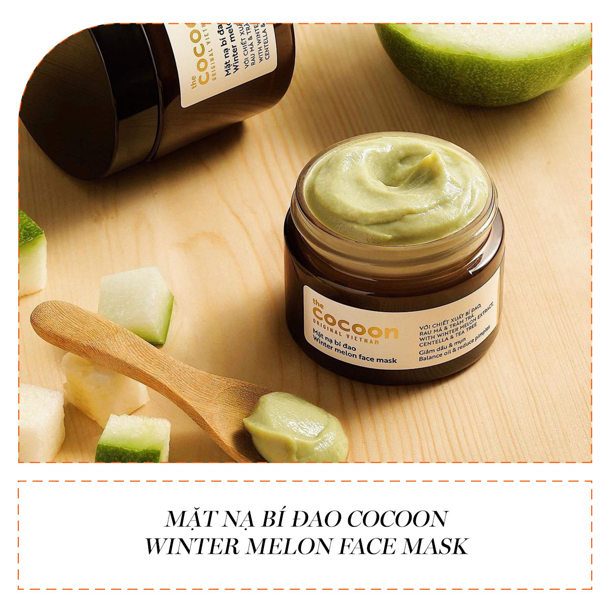 Mặt nạ bí đao Cocoon Winter Melon Face Mask với công thức giúp cải thiện tình trạng da, cung cấp độ ẩm, dưỡng sáng và phục hồi, đáp ứng nhu cầu chăm sóc da hiệu quả. Khám phá cách đắp mặt nạ đúng cách để da bạn luôn khỏe đẹp cùng Lixibox!