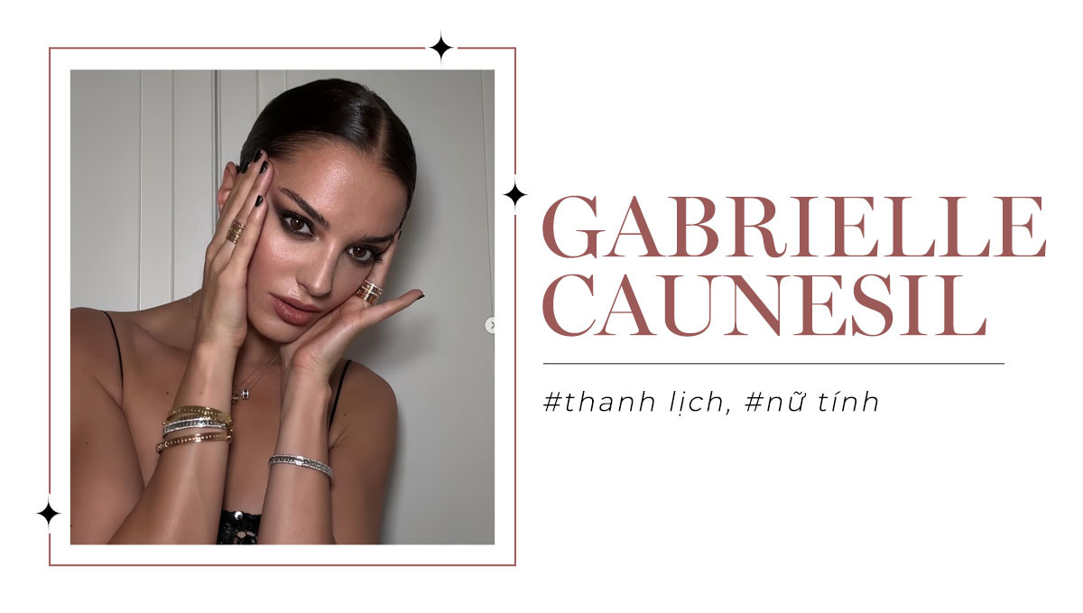 Gabrielle Caunesil nổi bật với phong cách thanh lịch và nữ tính, là một trong những biểu tượng thời trang Pháp được Lixibox gợi ý theo dõi trên Instagram cho các tín đồ thời trang, giúp bạn mặc đẹp như phụ nữ Pháp.